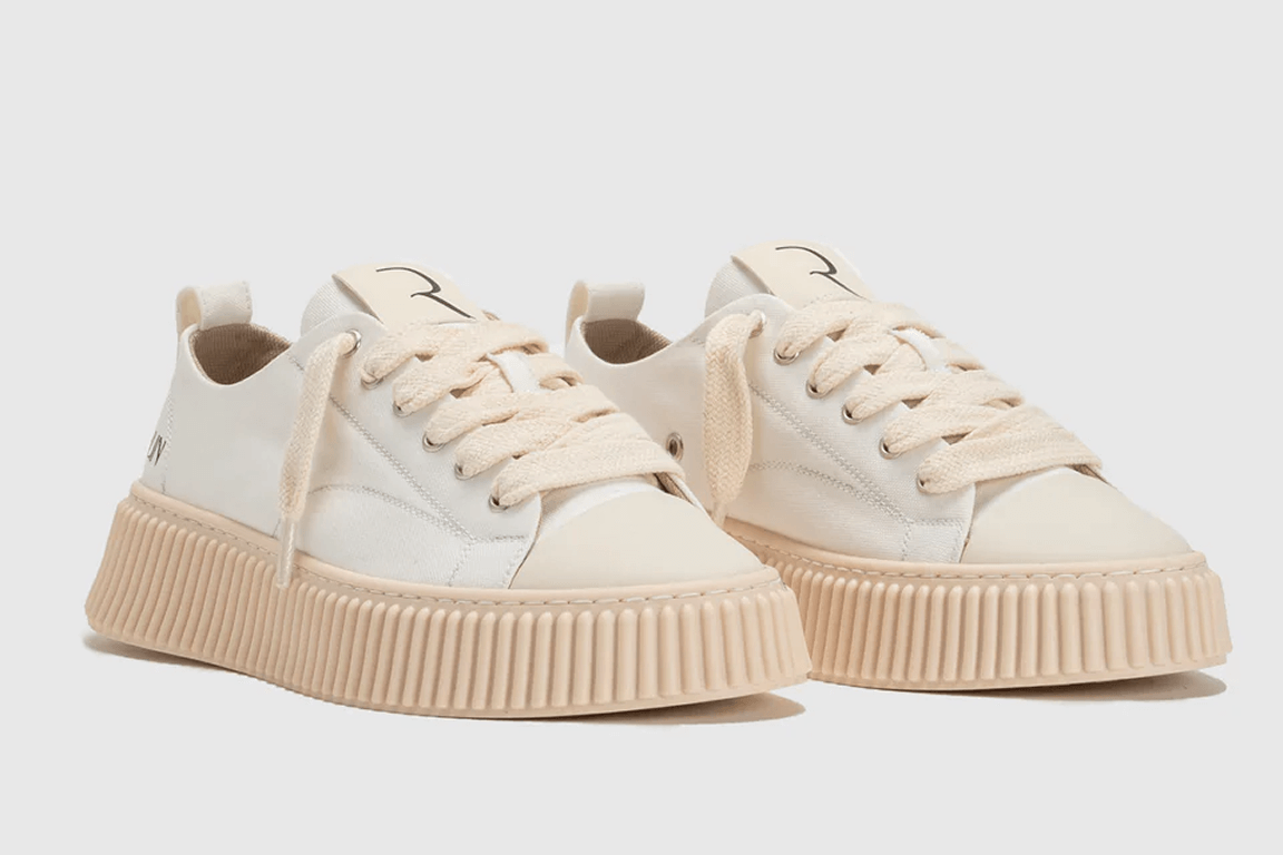 Sneakers 2020 Treble White Canvas