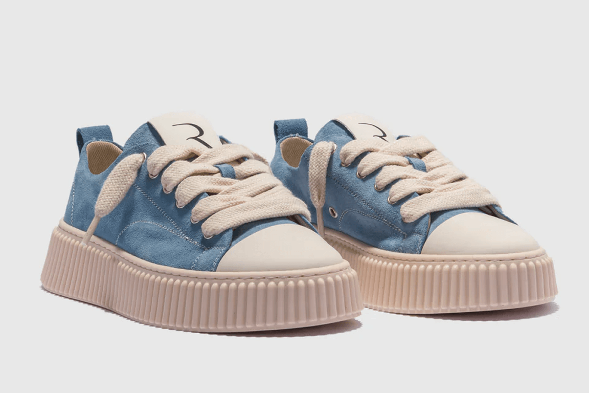 Sneakers 2020 Treble Sky Blue Suede