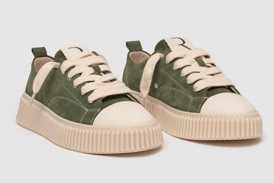 Sneakers 2020 Treble Green Suede