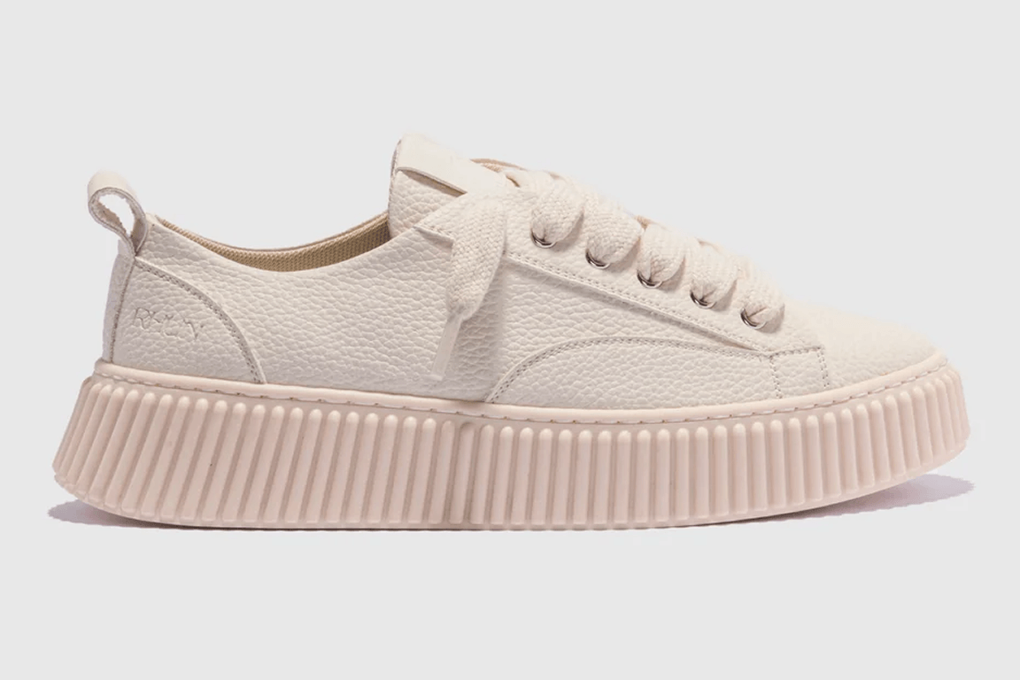Sneakers 2019 Triple Beige Grain Leather