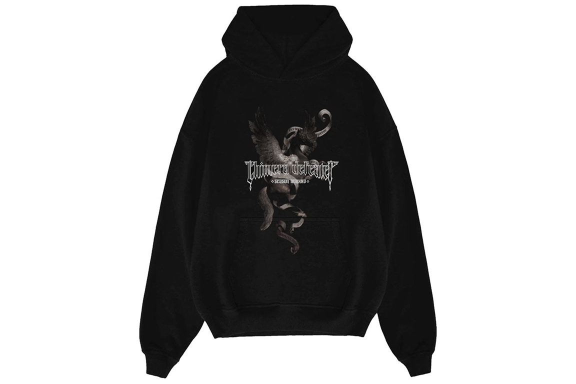 CHIMERA DEFEATER HOODIE - JET BLACK