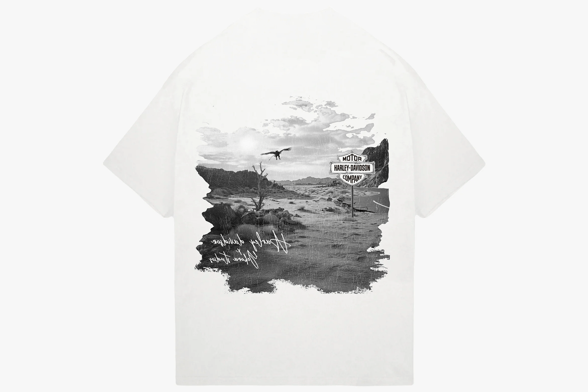 Route 66 T-shirt - Flat White