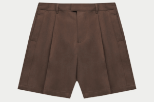 SMART WOVEN SHORTS BROWN