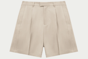 SMART WOVEN SHORTS STONE