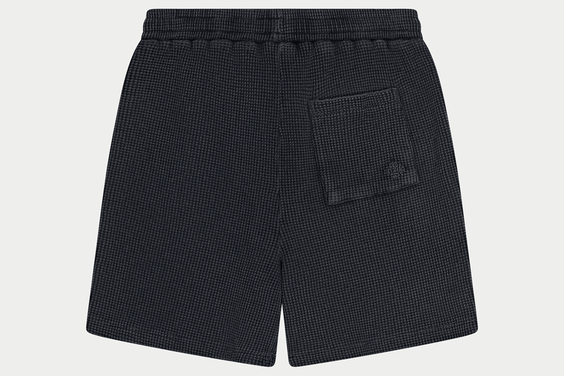 WAFFLE SHORTS BLACK