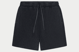 WAFFLE SHORTS BLACK