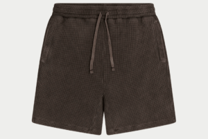 WAFFLE SHORTS BROWN