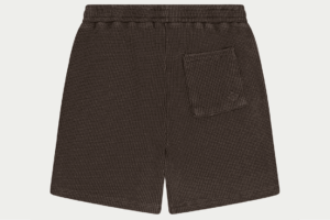 WAFFLE SHORTS BROWN