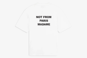 Drôle de Monsieur Slogan Print T-Shirt