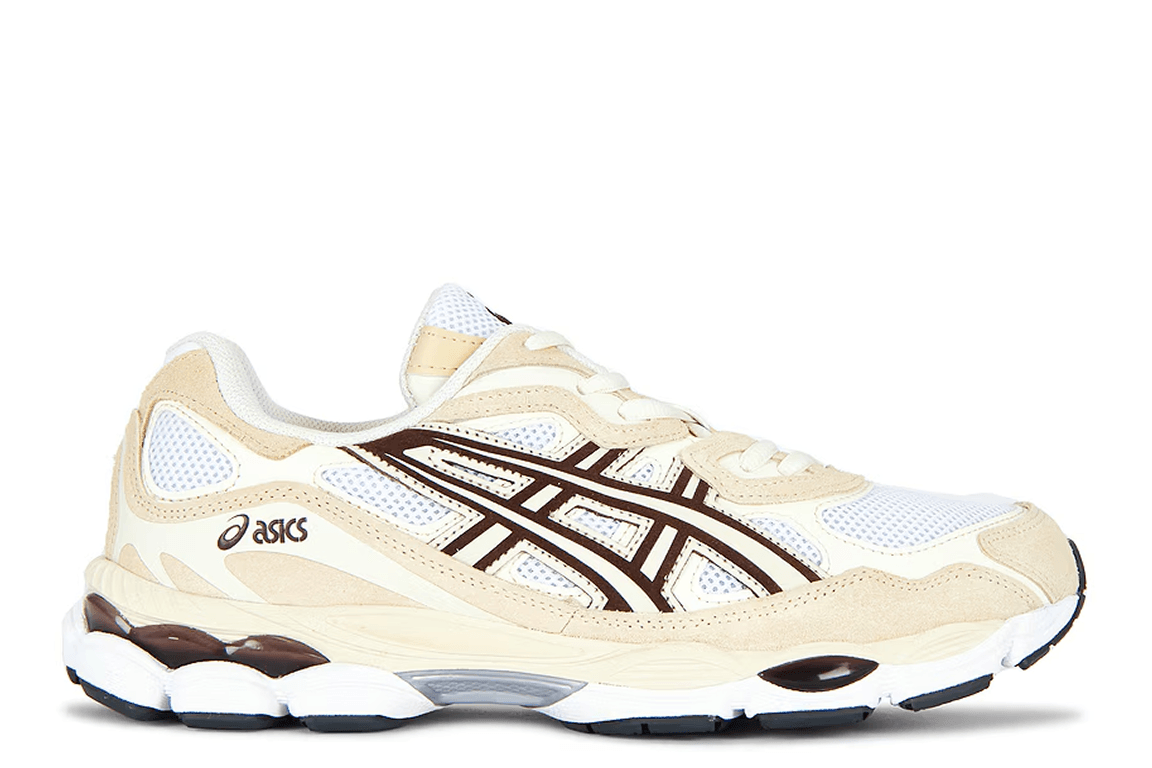 Asics Gel-Nyc White & Roasted Coffee