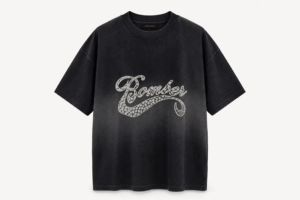 BOMBER - HOLLYWOOD T-SHIRT VINTAGE BLACK