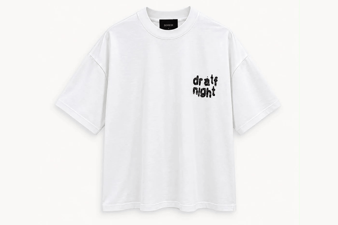 BOMBER - AUTOMNE HIVER T-SHIRT WHITE